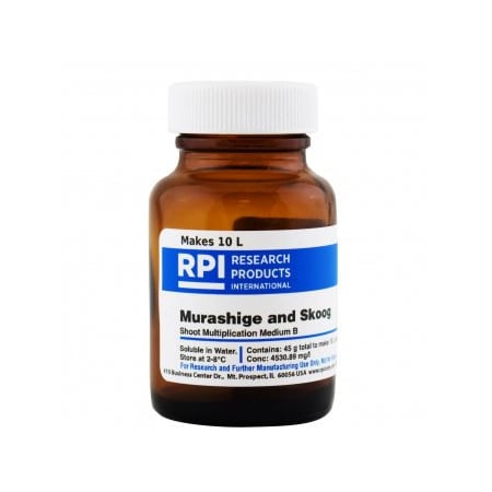 Rpi Murashige & Skoog Shoot Multiplication Medium B, 10 L M70500-10.0